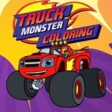 Tô Màu Monster Truck